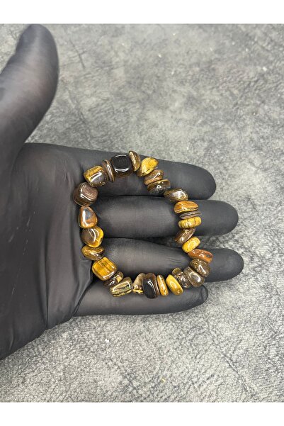 Mos Tespih Tiger's Eye Misinala Natural Stone Healing Source Bracelet