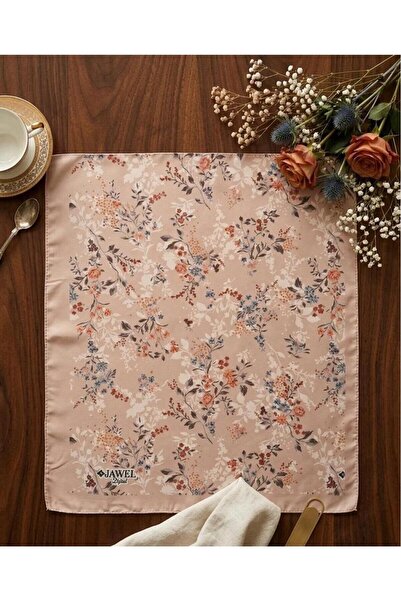 w white stars sports & wear Jawel Floral Motif Cotton Soft Shawl
