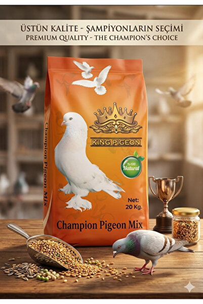 Pigeon KİNG GÜVERCİN YEMİ BUĞDAYSIZ 20kg