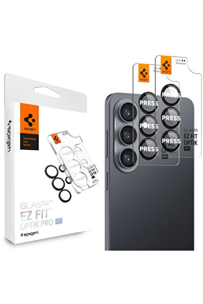 Spigen OPTIK PRO HD GLASS.TR CAMERA PROTECTOR FOR GALAXY S26 BLACK