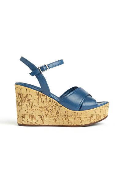 Elile Shoes Hakiki Deri 34-35-36-37-38-39-40 Numara Doğal Mantar Görünümlü Ka...