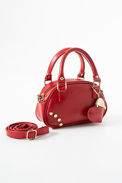 Legend Aksesuar Kadın Belloni Model Mini Boy Oval Kalp Charm Hediyeli El ve O...