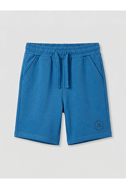LC Waikiki Özmarka New Season Boys' Shorts with Tie Waistband
