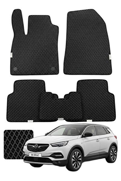 Evanotion Opel Grandland - X 2017-2024 Özelleştirilebilir Premium Eva Oto Pas...