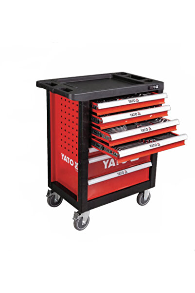 yato Mobile Tool Cabinet with 400 Tools YT-55302