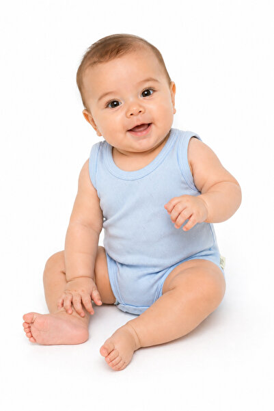 Minik Masal بدلة أطفال بناتي مع أزرار كبس وحزام للأعمار 3،6،9،12 شهرًا