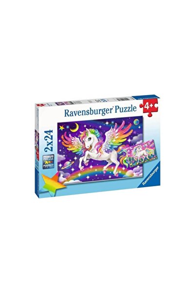 John Hellas Ravensburger Παζλ 2X24 Τεμ. Μονόκερος 05677