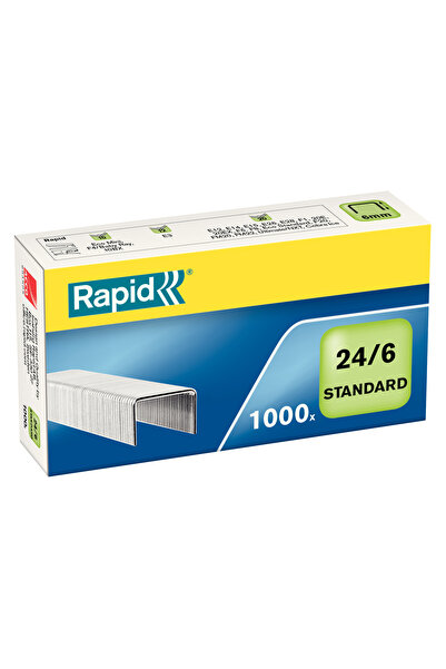 Rapid Capse Standard, 24/6, 2-20 coli, 1000 τεμάχια/κουτί
