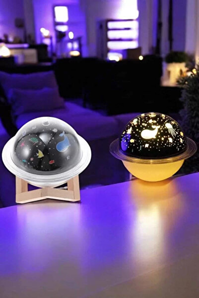 Generic Brand Air Humidifier Desk and Night Light USB Projection Aromatherapy