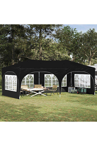 vidaxl Cort de Petrecere Pop-up Antracit 575 x 288 x 245 cm