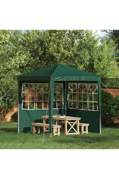 vidaxl Perete lateral pentru cort de petrecere 2 pcs 200 x 195 cm