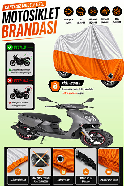 Cemku Twin Top Gray - Bottom Orange Mondial 50 Tab Compatible Engine Cover, R...