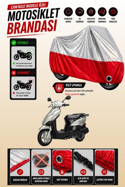 Cemku Twin Top Gray - Bottom Red Kuba Cargo Compatible Engine Tarpaulin, Rear...