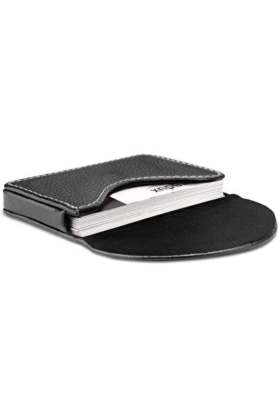 Generic Protective case and business card holder made of PU leather for men a...