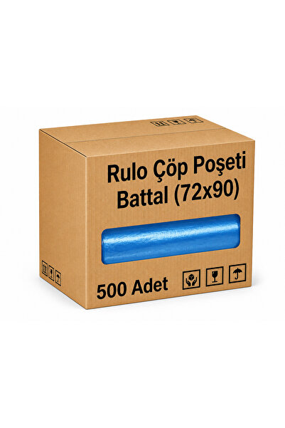 BARIŞKAN Roll Garbage Bag Battal 72X90 500Pcs