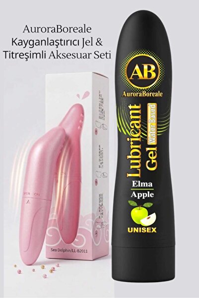 AuroraBoreale Premium 125 ML Elma Aromalı Kayganlaştırıcı Jel Güçlü Titreşim ...