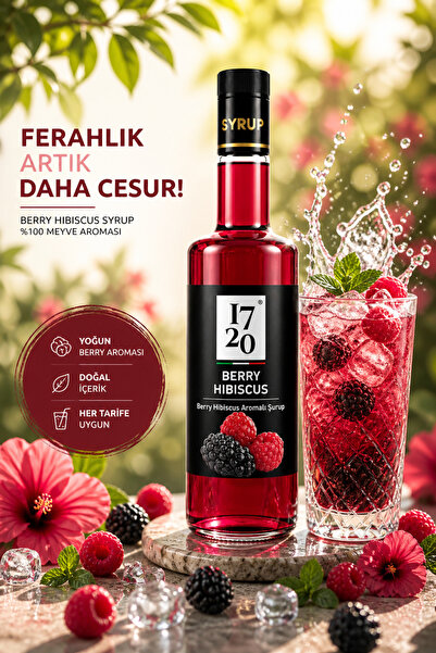MOSIN 1720 BERRY HIBISKUS KONSANTRE 700ML 20 BARDAK