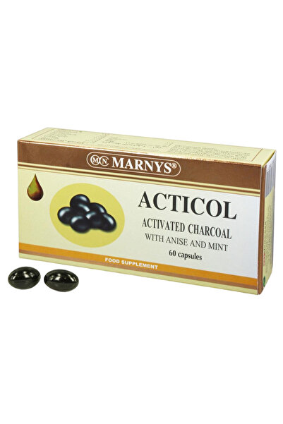 Marnys Activ Charcoal Caps 60