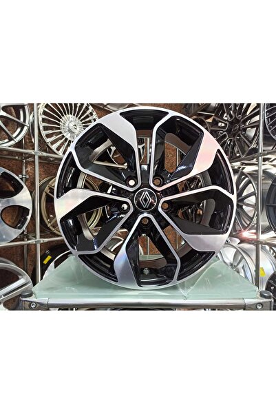 STW 16 İNÇ 5X114.3 RENALUT MEGANE BLACK JANT TAKIMI (4 ADET)