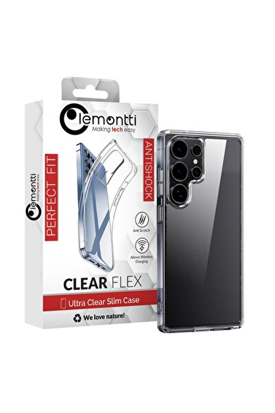 lemontti Θήκη σιλικόνης Samsung Galaxy S25 Ultra Διάφανη