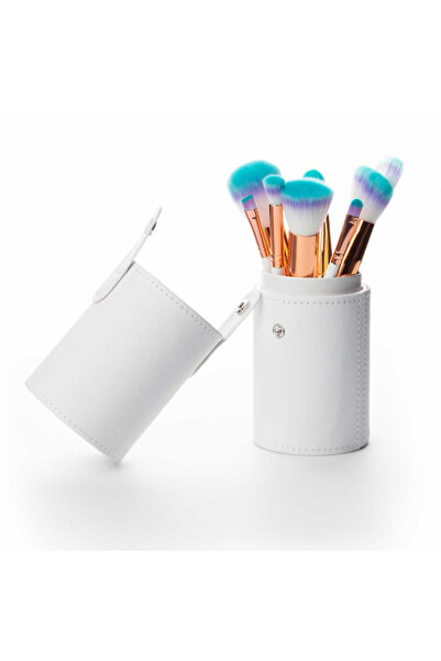 OEM Set of 8 Makeup Brushes - Pure White