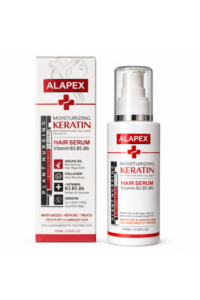 Dr. TOHAIR Ser ALAPEX Moisturizing Keratin Hair Serum 100ml – Hidratare și re...
