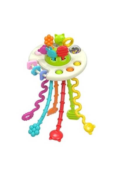 Stuniko ® Jucărie senzorială Montessori din silicon pentru bebeluși, Jucărie ...