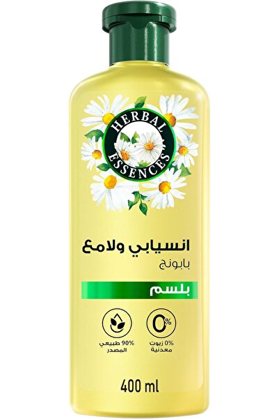 Herbal Essences بلسم سموث آند شاين، برائحة البابونج، 400 مل