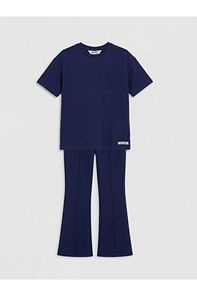 LC Waikiki Tricou și colanți pentru fete LCW Kids Soft Touch
