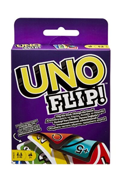 Mattel Games UNO Flip card game, double-sided edition, card game for children...