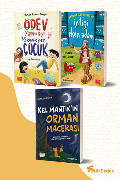Bilge Kuş Yayınları Ödev Yapmayı Sevmeyen Çocuk - Konuşan Kütüphane 1 İyiliği...