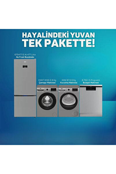 Beko 4 lü Gri Çeyiz Seti 5