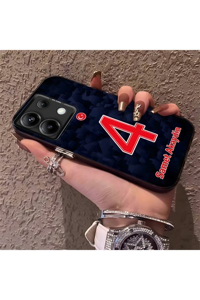 CHICASELUX Silicone Edge Hard Back Phone Case Samet Compatible with Poco X6 5g