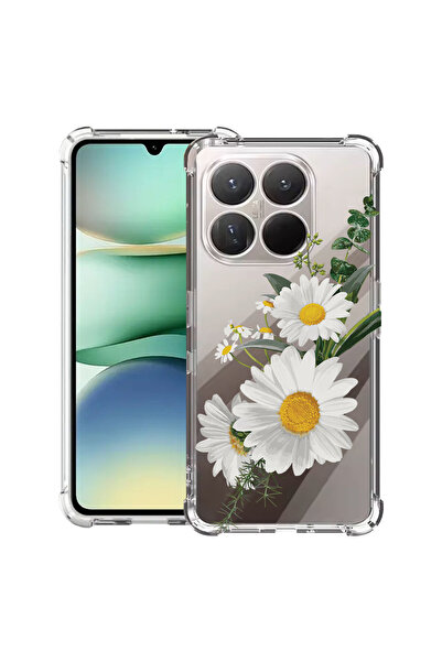 bestcase Husă Antișoc pentru Xiaomi 15T, Florală - Margarete Minimaliste, 210...