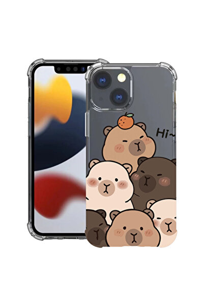 bestcase Husă Antișoc pentru Apple iPhone 14, cu desen animat drăguț Kawaii C...