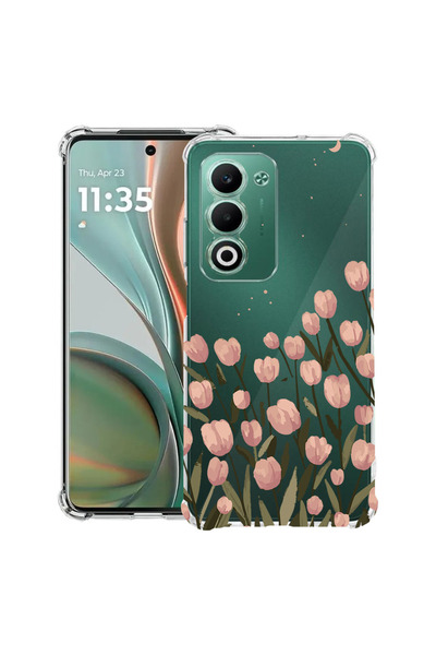 bestcase Αντικραδασμική Θήκη για Xiaomi Redmi 15 5G (169mm), Φλοράλ - Παστέλ ...