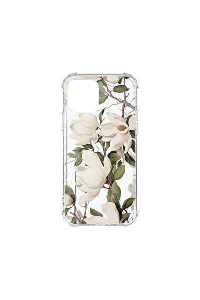 bestcase Husă Antișoc pentru Apple iPhone 12 / iPhone 12 Pro, Design floral c...