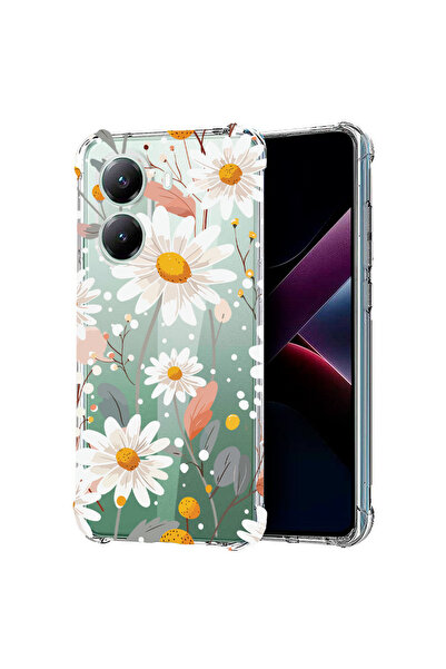 bestcase Husă Antișoc pentru Poco X7 Pro 5G, Floral - Daisy, 1988230 AS 2028