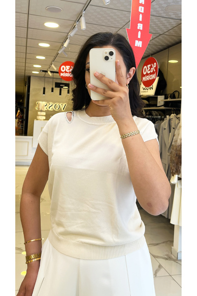 Vosse On Fashıon Bej Merserize Bluz