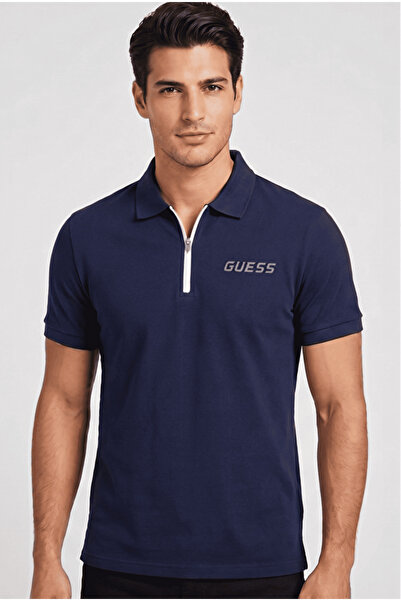 Guess Moki Erkek Aktif Slim Fit Polo T-Shirt
