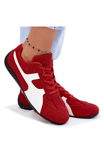 BOTO Adidași roșii de damă Maple 37