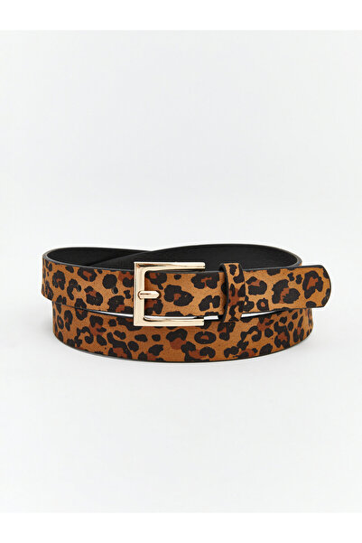 LC Waikiki Leopard Print Women's Belt
