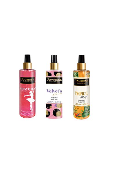 Jovirose Pachet Body mist Jovirose: Spray corp Shiny Pink desire 200 ml + Spr...