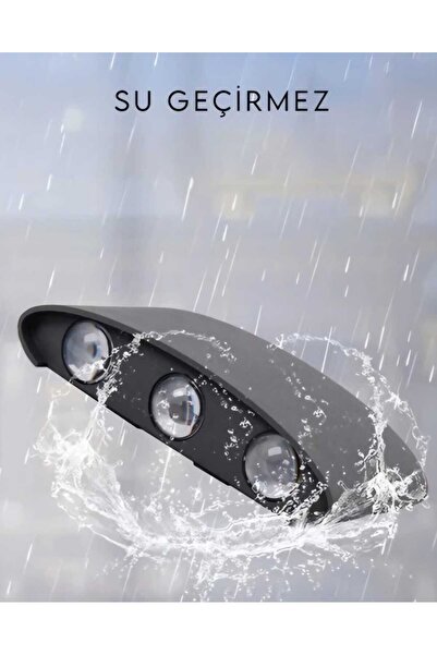 FİLİZ LED 6W 3000 KLV ALUMİNYUM GÖVDE SMD LED IP65 DRIVER ÇİFT TARAF DIŞ MEKA...