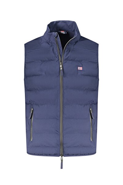 Norway Vesta men's, double zipper, Regular fit, Dark Navy