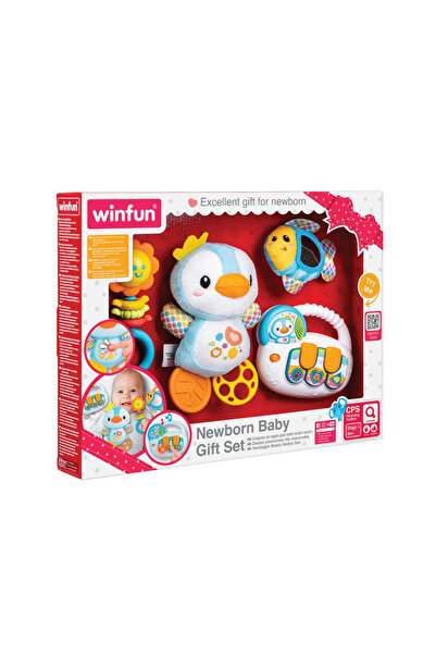WINFUN Интерактивен подаръчен комплект играчки за бебета 0-2 години