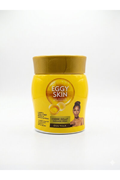 Eggy Skin كريم تفتيح البشرة ببروتين البيض وصفار البيض 250 مل - كريم مرطب للجس...