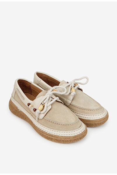 Dasha Women's beige Leather shoes