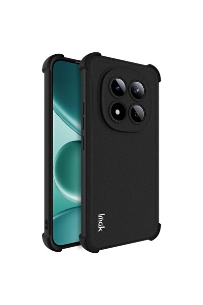 İmak TPU Θήκη Σιλικόνης Matte Black (Xiaomi Redmi Note 15 Pro 5G)