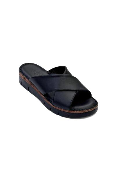 İYİSİNDEN SHOES نعال نسائية من الجلد الطبيعي مبطنة من الداخل ومخيطة يدويًا، ن...